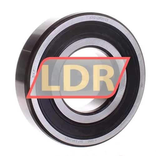 SKF 6312-2RS1/C3