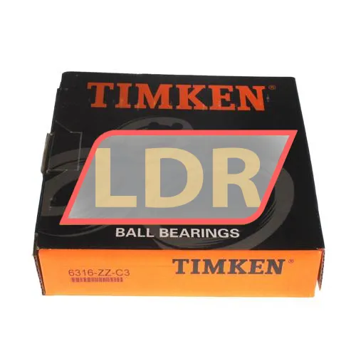 Timken 6316-ZZ-C3 ürün fotoğrafı 3