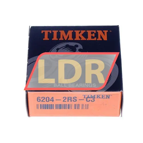 Timken 6204-2RS-C3 ürün fotoğrafı 2