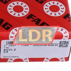 FAG 6315-Z-C4 rulman resim 6