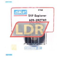 SKF 609-2RZTN9/C3LTF4 rulman resim 2