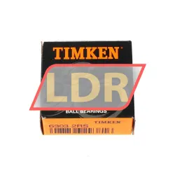 Timken 6303-2RS rulman resim 3