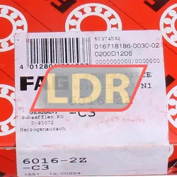 FAG 6016-2Z-C3 rulman resim 5