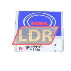 NSK 6805ZZ C3 rulman resim 3