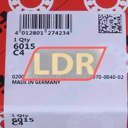 FAG 6015-C4 rulman resim 5