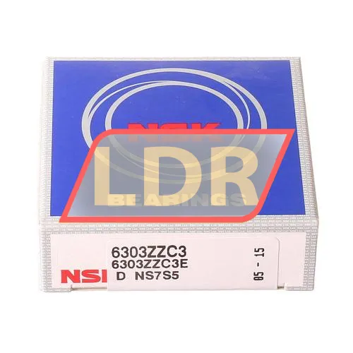 NSK 6303ZZ/C3E ürün fotoğrafı 2