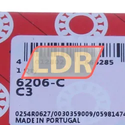 FAG 6206-C-C3 rulman resim 4