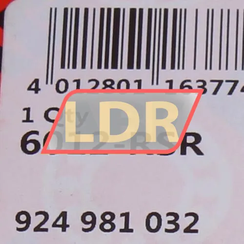 FAG 6012-RSR ürün fotoğrafı 5