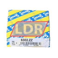 SNR 6302ZZ rulman resim 3