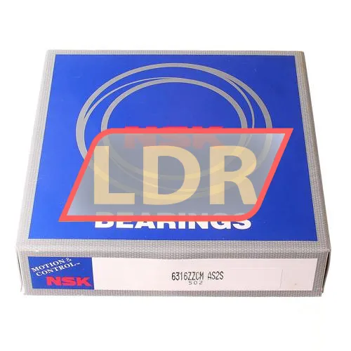 NSK 6316ZZ CM AS2S ürün fotoğrafı 2