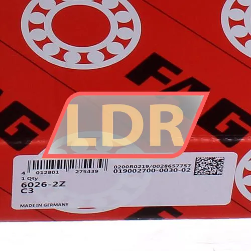 FAG 6026-2Z-C3 ürün fotoğrafı 5