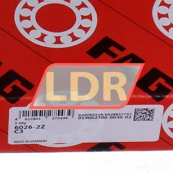 FAG 6026-2Z-C3 rulman resim 5
