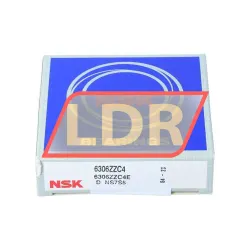 NSK 6306ZZ C4 rulman resim 3