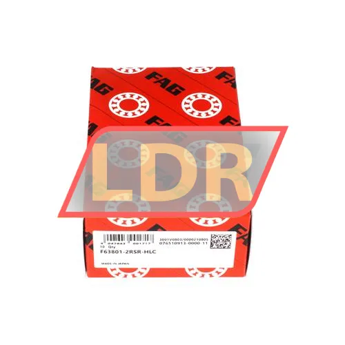 FAG F63801-2RSR-HLC ürün fotoğrafı 2
