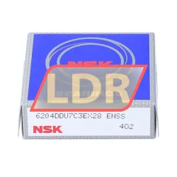 NSK 6204DDU 7 C3 E X28 rulman resim 3