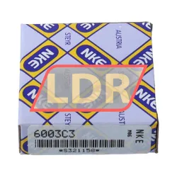 NKE 6003C3 rulman resim 3