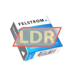 Felstrom 6301-2RS/C3 rulman resim 3