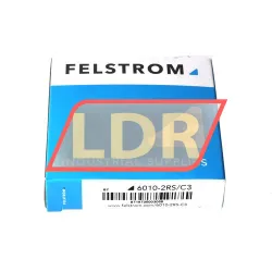 Felstrom 6010-2RS/C3 rulman resim 3