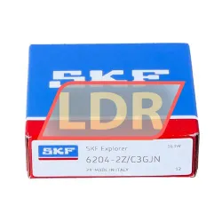 SKF 6204-2Z/C3GJN rulman resim 3