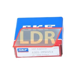 SKF 6301-2RSH/C3 rulman resim 3