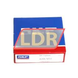 SKF 6206N/C3 rulman resim 3