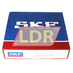 SKF 6320M/C3 rulman resim 2