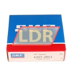 SKF 6307-2RS1 rulman resim 3