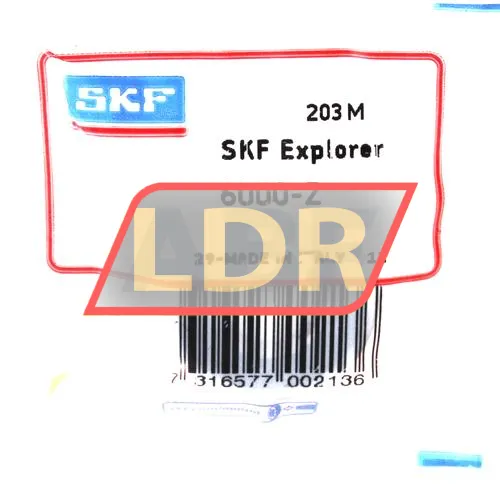 SKF 6000-Z ürün fotoğrafı 2