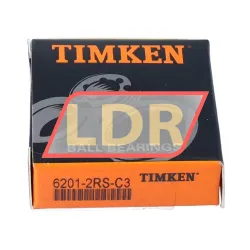 Timken 6201-2RS-C3 rulman resim 3