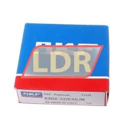SKF 6302-2Z/C3GJN rulman resim 2