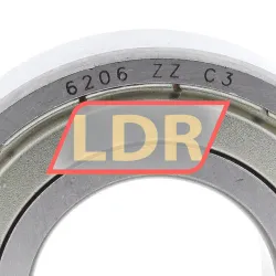 ISB 6206ZZ C3 rulman resim 3