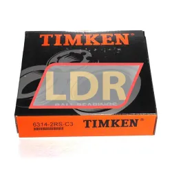 Timken 6314-2RS-C3 rulman resim 3