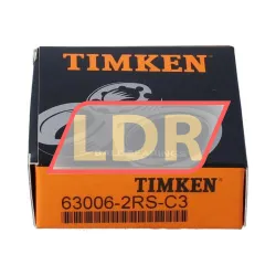Timken 63006-2RS-C3 rulman resim 3