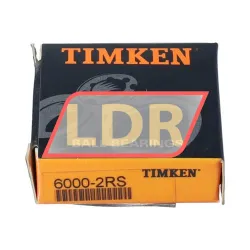 Timken 6000-2RS rulman resim 3