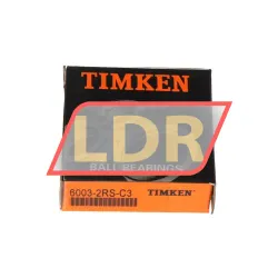 Timken 6003-2RS-C3 rulman resim 3