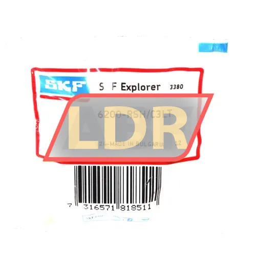 SKF 6200-RSH/C3LT ürün fotoğrafı 2
