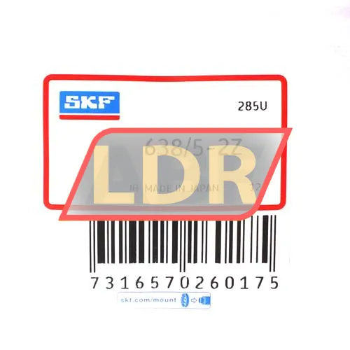 SKF 638/5-2Z ürün fotoğrafı 2