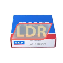 SKF 6312-RS1/C3 rulman resim 3