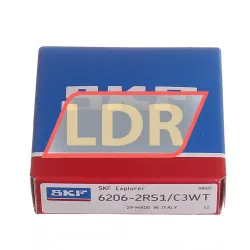 SKF 6206-2RS1/C3WT rulman resim 3