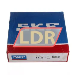SKF 6317/C3 rulman resim 4