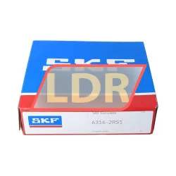 SKF 6316-2RS1 rulman resim 3