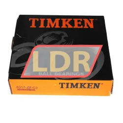 Timken 6317-ZZ-C3 rulman resim 3