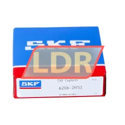 SKF 6206-2RS1 rulman resim 3