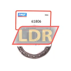 SKF 61806 rulman resim 2