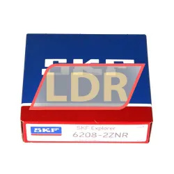 SKF 6208-2ZNR rulman resim 3