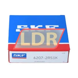SKF 6207-2RS1K rulman resim 3