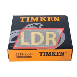 Timken 6312-ZZ-C3 rulman resim 3