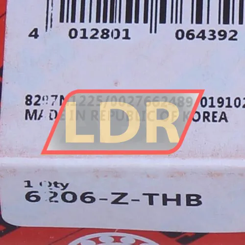 FAG 6206-Z-THB ürün fotoğrafı 5