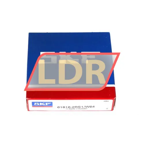 SKF 61816-2RS1/W64 ürün fotoğrafı 3