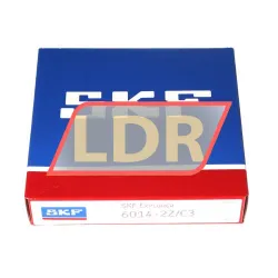 SKF 6014-2Z/C3 rulman resim 3